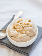 Vegan banana ice cream