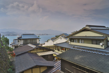 Japanese mountain village near Hiroshima