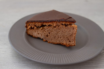 piece of chocolate cake  