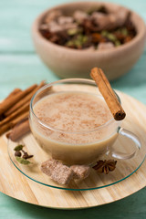 masala tea with different spices