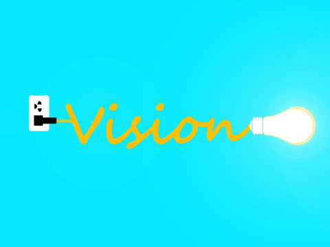 Light bulb vison