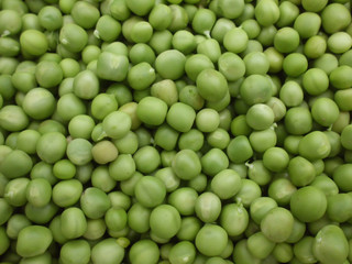 Green Peas Natural Background