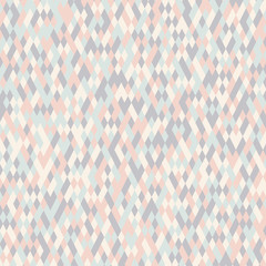 Diamond pattern background.