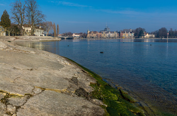 Konstanz am Bodensee im Frühjahr 