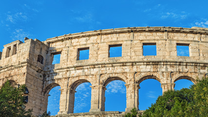 Fototapeta premium Amphitheater in Pula
