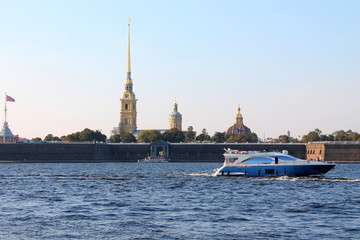 Peter-Pavel's Fortress. St. Petersburg.