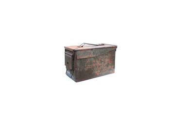 bullet box on isolated