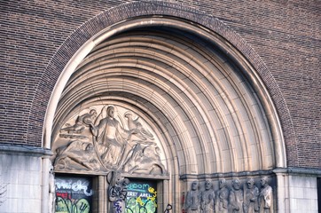 Bruxelles : Ancienne église du Gèsu (Belgique)