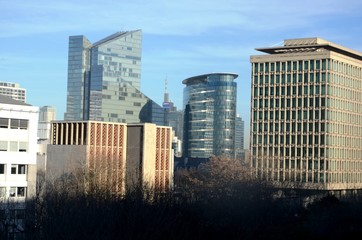 Bruxelles : Esplanade de la colonne du Congrès (Belgique)