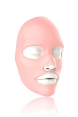  sheet mask on white background 3D Render