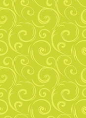 Linear seamless pattern. Stylish decor with elegant lines and curls. Decorative ornamental lattice. Abstract seamless geometric pattern on vibrant background.