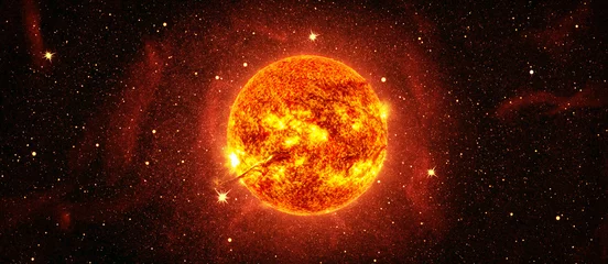 Selbstklebende Fototapete Nasa Sonne