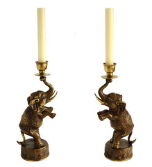 Vintage bronze sculpture Elephant
