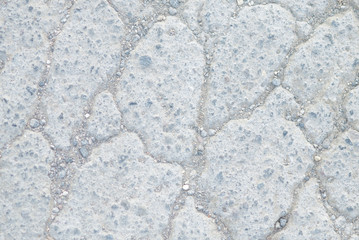 Stones on ground, background and texture form