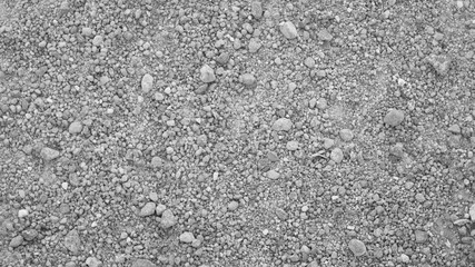 Stones on ground, background and texture form