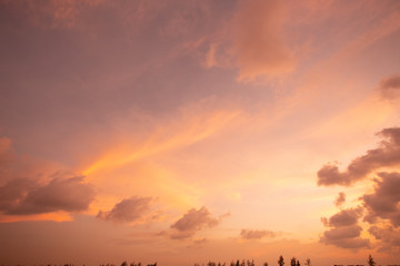 The light from heaven from the sky is a mystery,In twilight golden atmosphere,Modern sheet structure design,New Banner Business Web Template ,Blur the background light of the New Year 2020