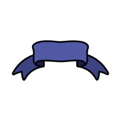 ribbon decorative isolated icon