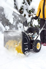A snow thrower is the best assistant for snow removal in the winter