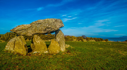 Carreg Sampson  Neolithic Burial Chamber West Wales UK