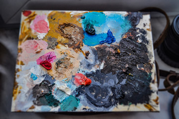  artist's palette