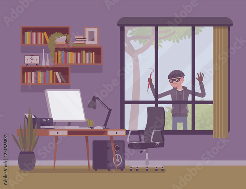 Unprotected booth