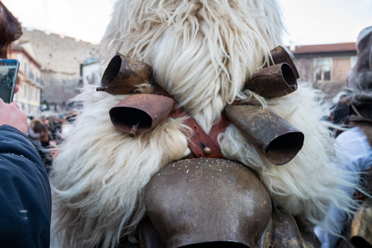 Su Maimulu of Gairo  in Sardinia, an ancient carnival event in Italy