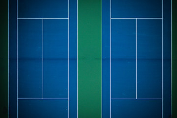 Aerial Abstract of Tennis Courts
