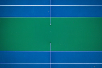 Aerial Abstract of Tennis Courts