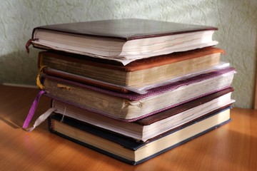 diaries on the desktop