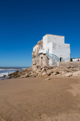 House at the coast, Sidi Kaouki, Morocco
