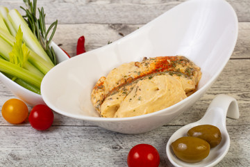 Vegan cuisine - Humus