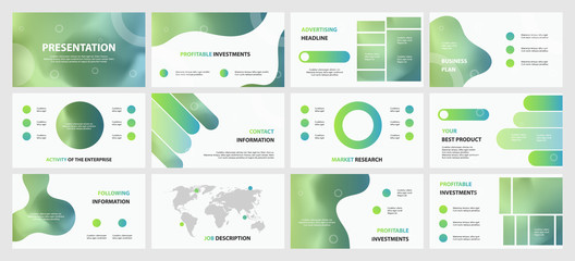 This template is the best as a business presentation, used in marketing and advertising, flyer and banner, the annual report. Elements on a dark grey background - obrazy, fototapety, plakaty