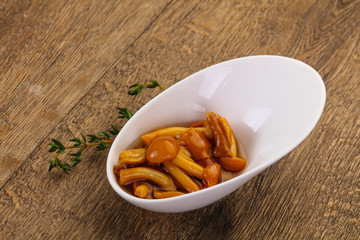 Pickled honey agaric