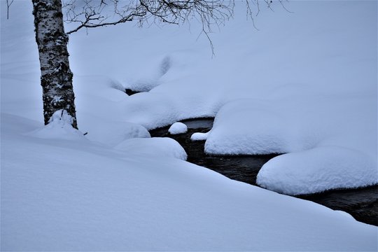 curso del r&iacute;o nevado