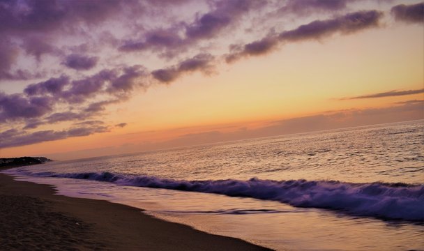amanecer lil&aacute;ceo