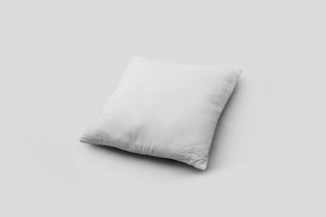 Fototapeta na wymiar Blank Pillow Case design Mock-up with clipping path. Clear pillowslip cover Mock up template. 3D rendering.