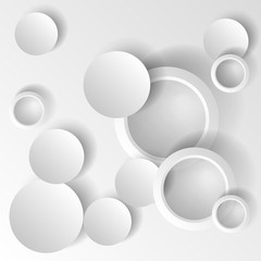 geometric background consisting of dynamic shapes