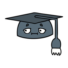 cute cartoon graduation hat
