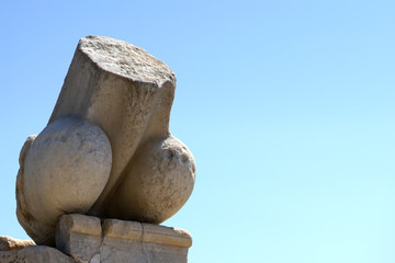 Archaeological Museum of Delos in the Cyclades island