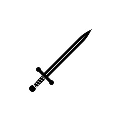 Black Sword icon or logo