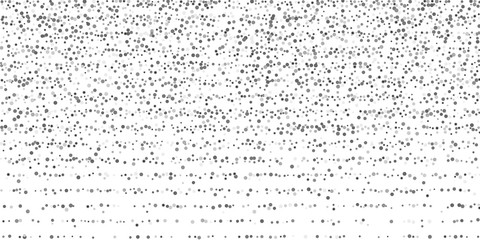 Silver glitter confetti