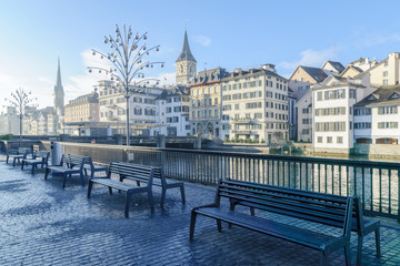 Naklejka premium Zurich Old Town (Altstadt)