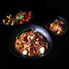 uzbek cuisine plov somsa