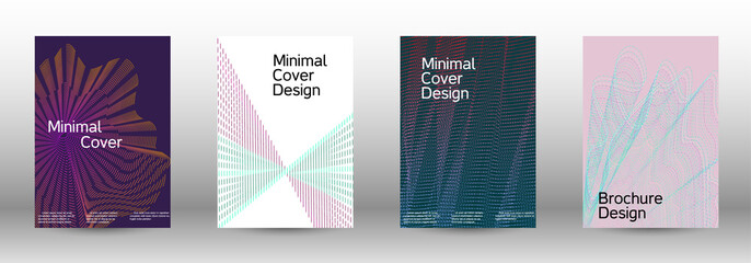 Minimal vector cover design with  linear waves.