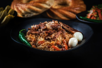 uzbek cuisine plov somsa