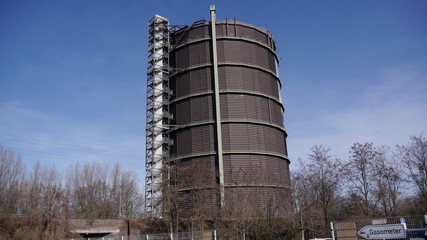 Gasometer in Oberhausen, Ruhrgebiet