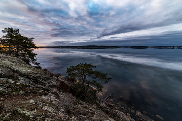 Cloudy morning