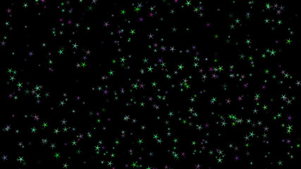 Background of multi-colored stars. Abstract background pattern.