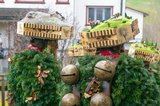 New Year Mummers (Silvesterchlausen) in Urnasch, Appenzell