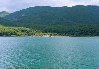 Lake at North of Greece